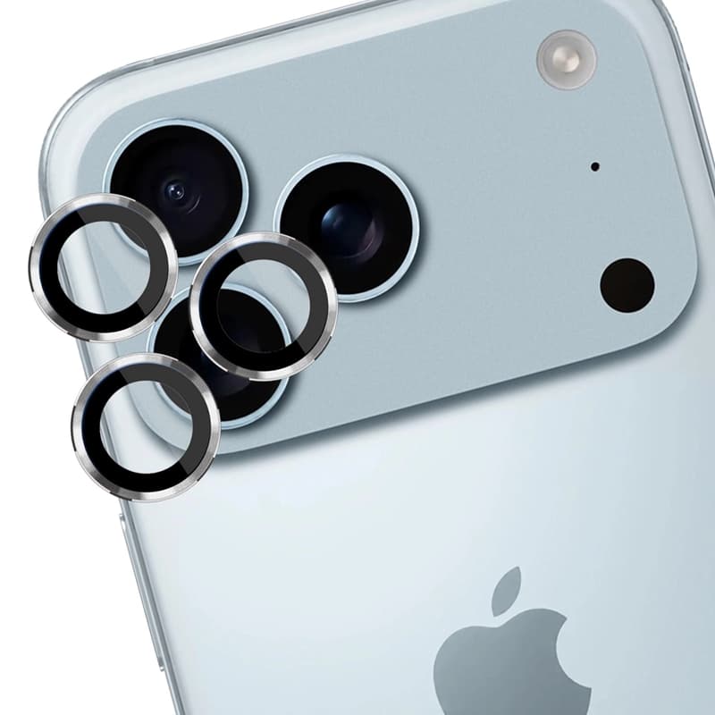 3mk Lens Protection Pro - Camera Lens Glass for iPhone 17 Pro / iPhone 17 Pro Max (Silver) 3