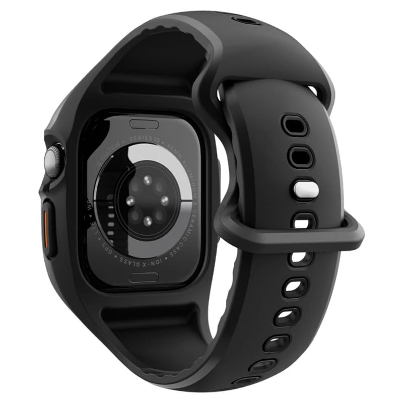 Spigen Liquid Air Pro - Strap with Case for Apple Watch 10 46 mm (Matte Black) 8