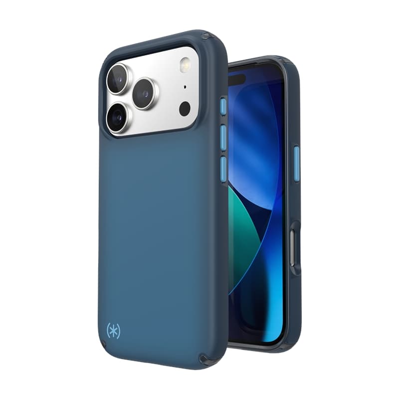 Speck Presidio Lux MagSafe - Case iPhone 17 Pro (Deep Sea Fade / Black / Spell Blue) 1