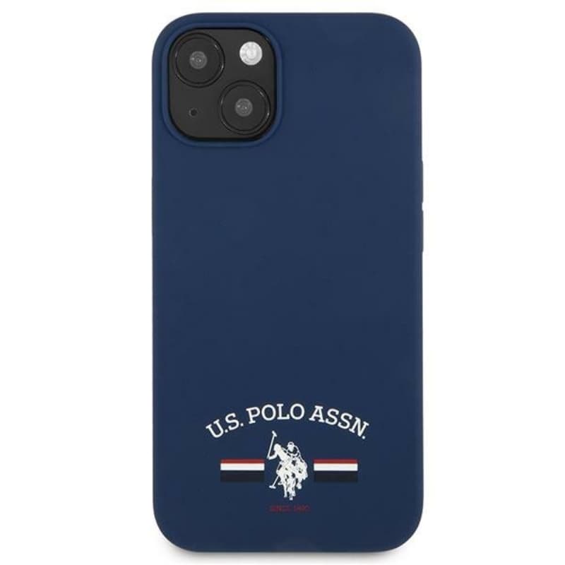 US Polo Assn Silicone Logo - Case for iPhone 13 mini (Navy blue) 3