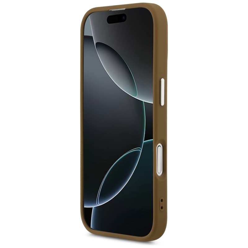 Guess Triangle Logo MagSafe - Case iPhone 17 (Brown) 5