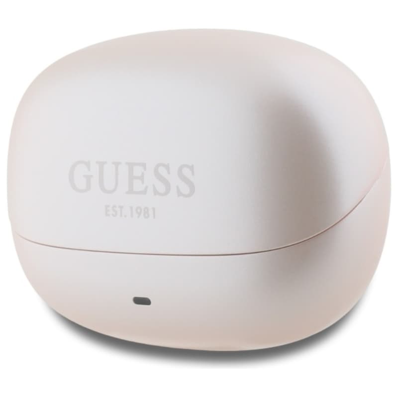 Guess Capsule Printed Logo - Bluetooth TWS ANC & ENC Earbuds + Charging Case (pink) 3