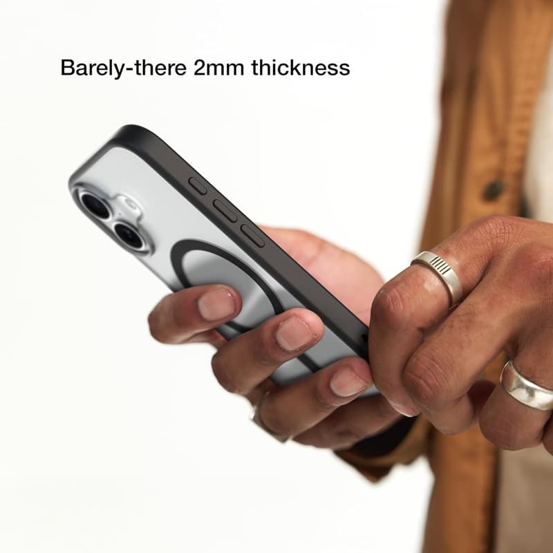 Incase Slim Case MagSafe - Case iPhone 16 (Black) 6