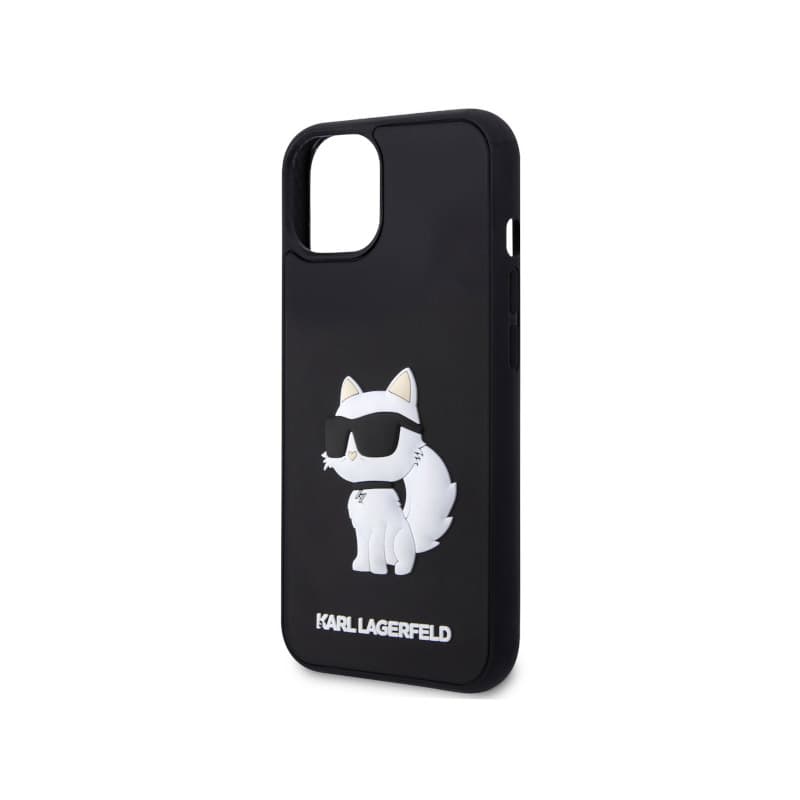 Karl Lagerfeld 3D Rubber NFT Choupette - Case for iPhone 14 Plus (Black) 6