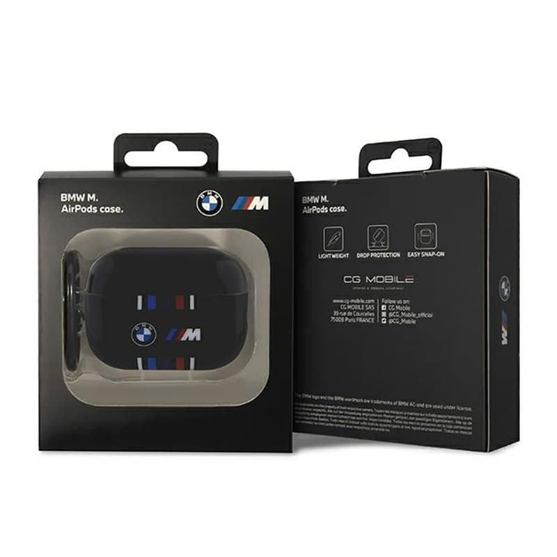 BMW Multiple Coloured Lines - Case for Apple AirPods Pro 2 (Black) 4