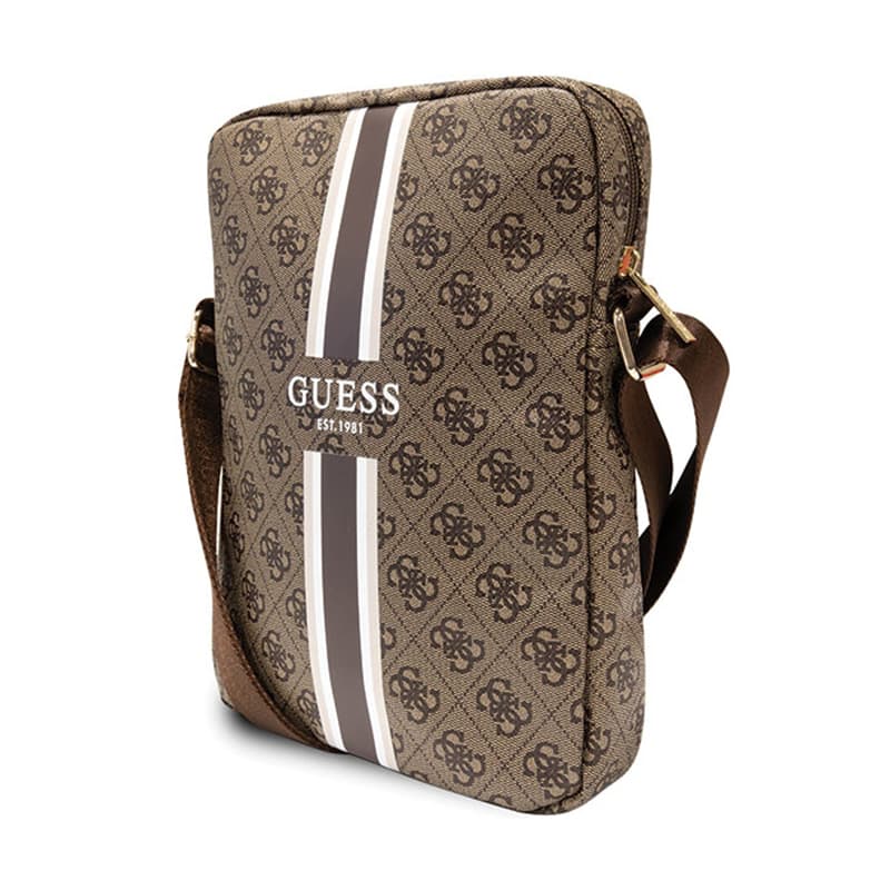 Guess 4G Stripes Tablet Bag - 10" Tablet bag (Brown) 2