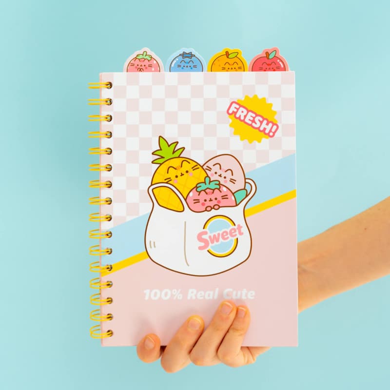 Pusheen - A5 Notebook / Notebook from the Fruits collection 7