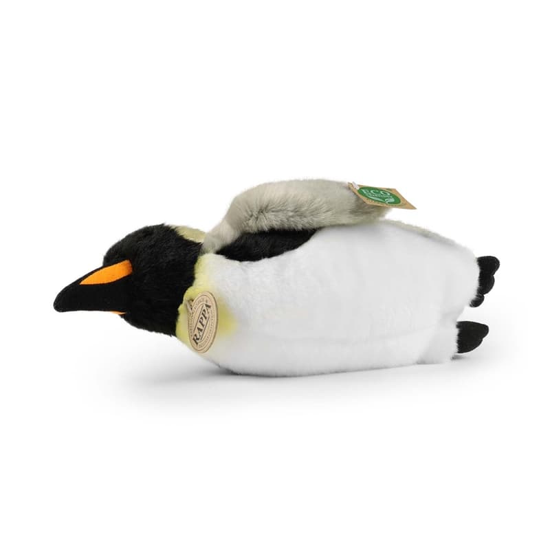 Rappa - Plush Realistic Toy Lying Penguin 28cm Eco-Friendly 4