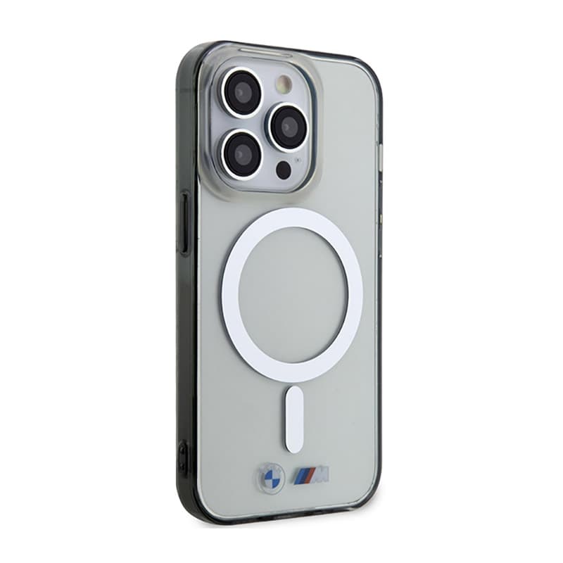 BMW Silver Ring MagSafe - Case for iPhone 14 Pro Max (Transparent) 4