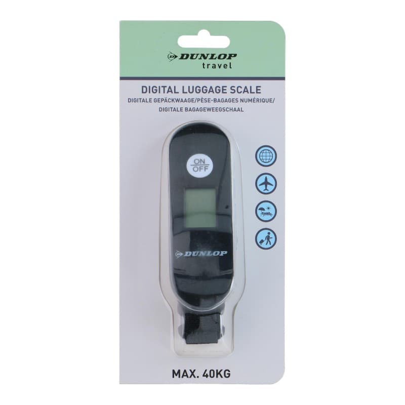 Dunlop - Digital luggage scale up to 40 kg (Black) 2