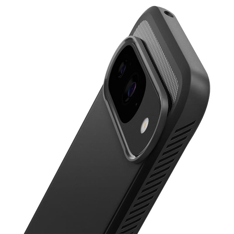 Spigen Rugged Armor - Case for Google Pixel 9 / 9 Pro (Matte Black) 8