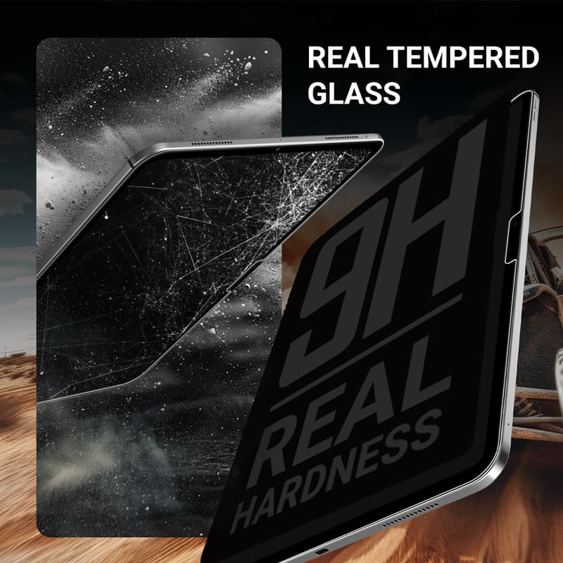 Crong 3D Armour Glass – Tempered Glass iPad Air 13” (2026 – 2024) / iPad Pro 12.9" (2022-2018) 8