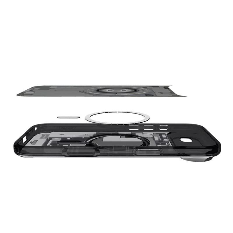 Spigen Ultra Hybrid Mag MagSafe - Case for iPhone Air (Zero One Black) 7