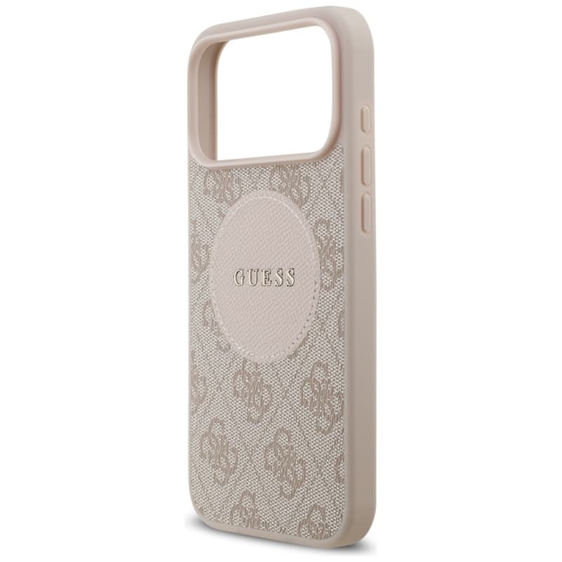 Guess 4G Circle Classic Logo MagSafe - Case iPhone 17 Pro Max (pink) 6