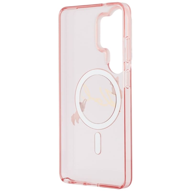 Karl Lagerfeld IML KC Script MagSafe - Samsung Galaxy S26 Ultra Case (Pink) 7