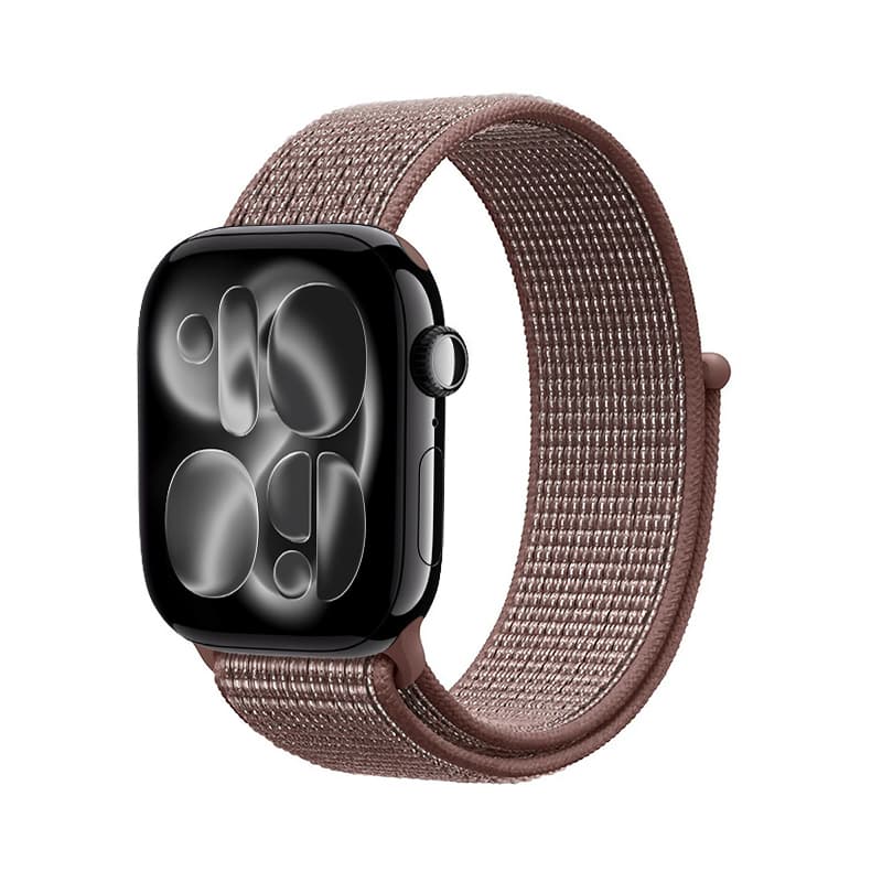 Crong Nylon - Sport Band for Apple Watch 38/40/41/42 mm (Smokey Mauve) 1
