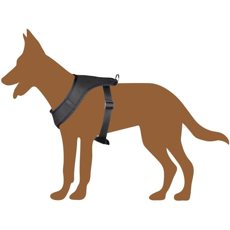 Harness / dog harness 67.6 x 106.5 cm size. L (black) 3