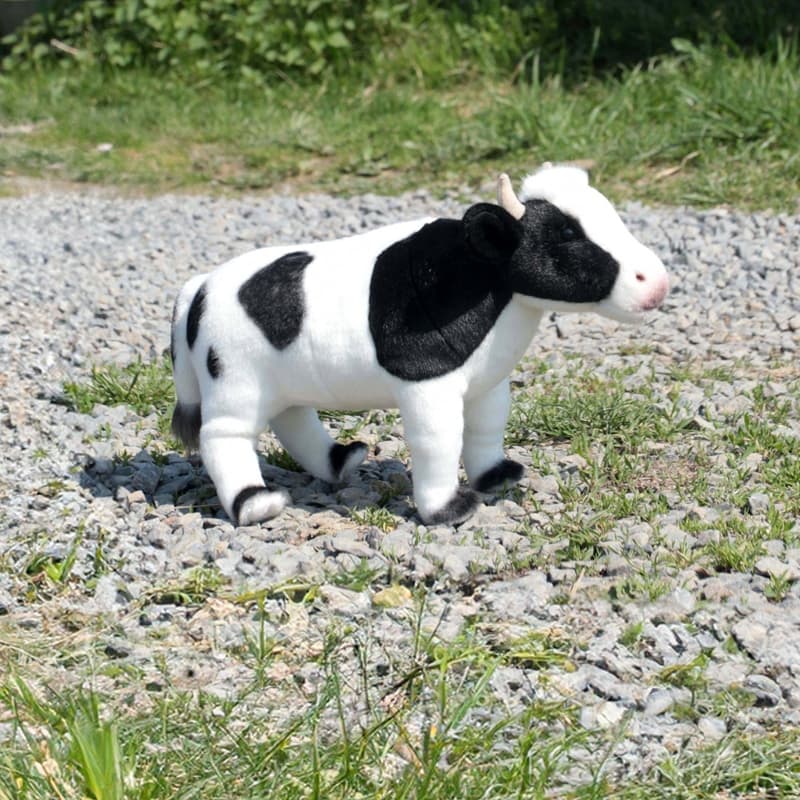 Rappa - Plush Realistic Cow 35 cm Eco-Friendly 5