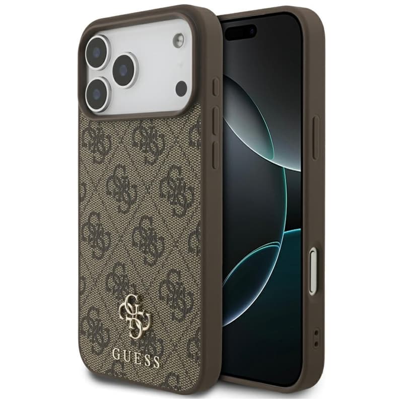 Guess 4G Small 4G and Classic MagSafe - Case iPhone 17 Pro Max (brown) 1