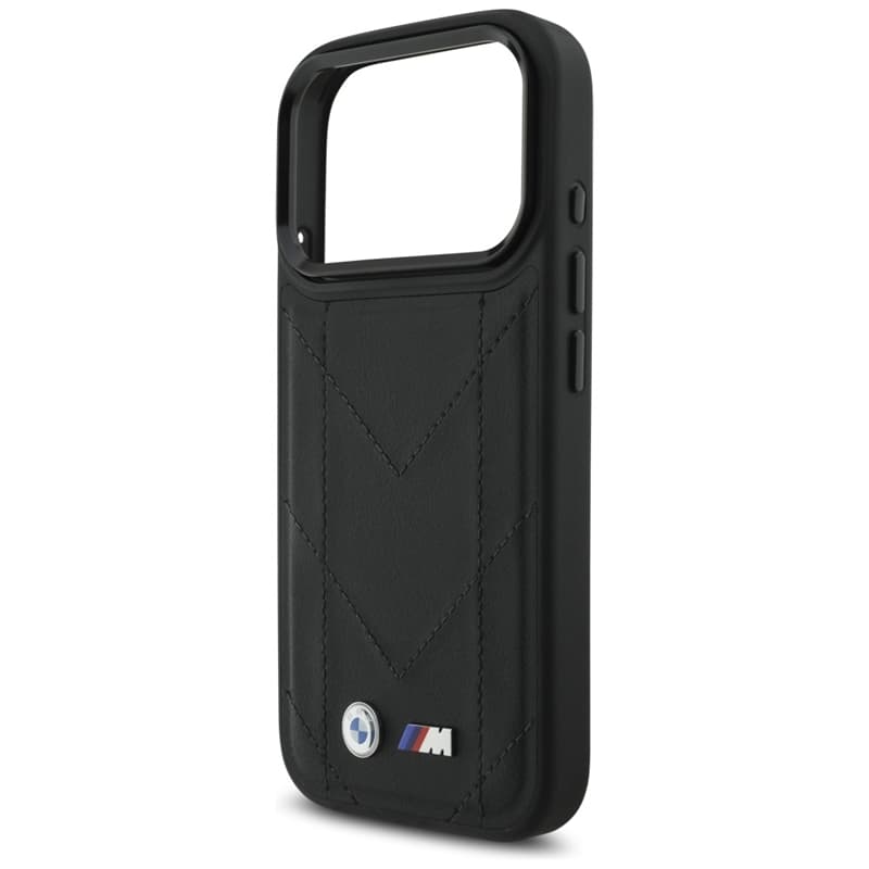 BMW M Quilted Logo MagSafe - iPhone 17 Pro Case (Black) 6