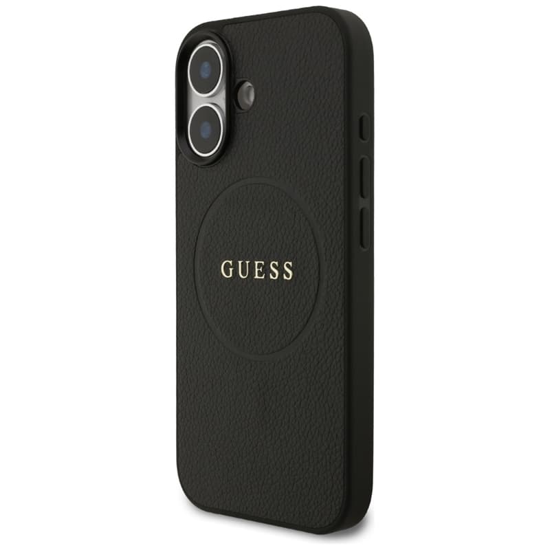 Guess Grained Ring MagSafe - Case iPhone 17 (black) 2