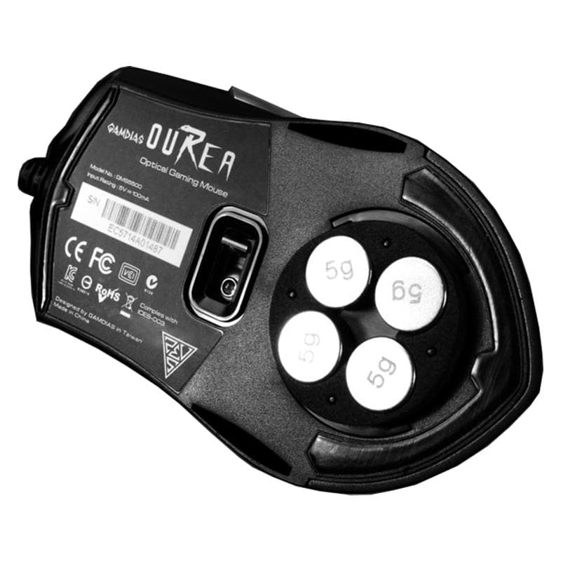 Gamdias Ourea Optical Mouse (2500 DPI) 5