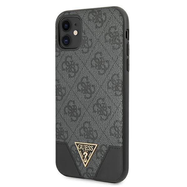 Guess 4G Triangle Collection - Cover iPhone 11 (Grey) 2