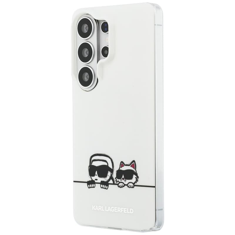 Karl Lagerfeld IML Peekaboo Karl & Choupette MagSafe - Samsung Galaxy S26 Ultra Case (Clear) 2