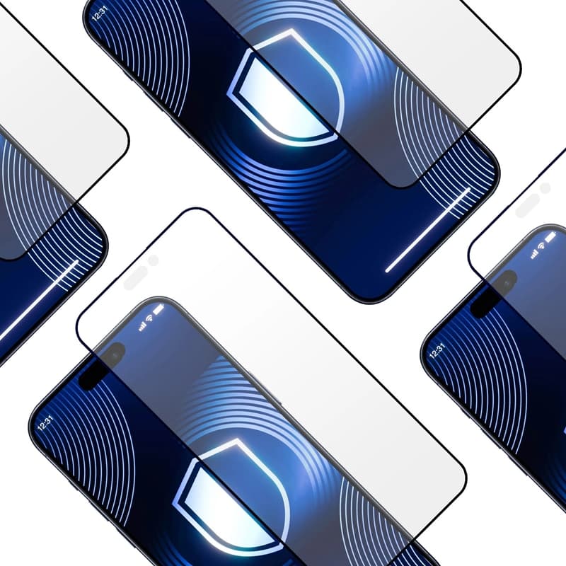 3mk HardGlass Matt Max - Matte Tempered Glass for iPhone 17 Pro Max 4