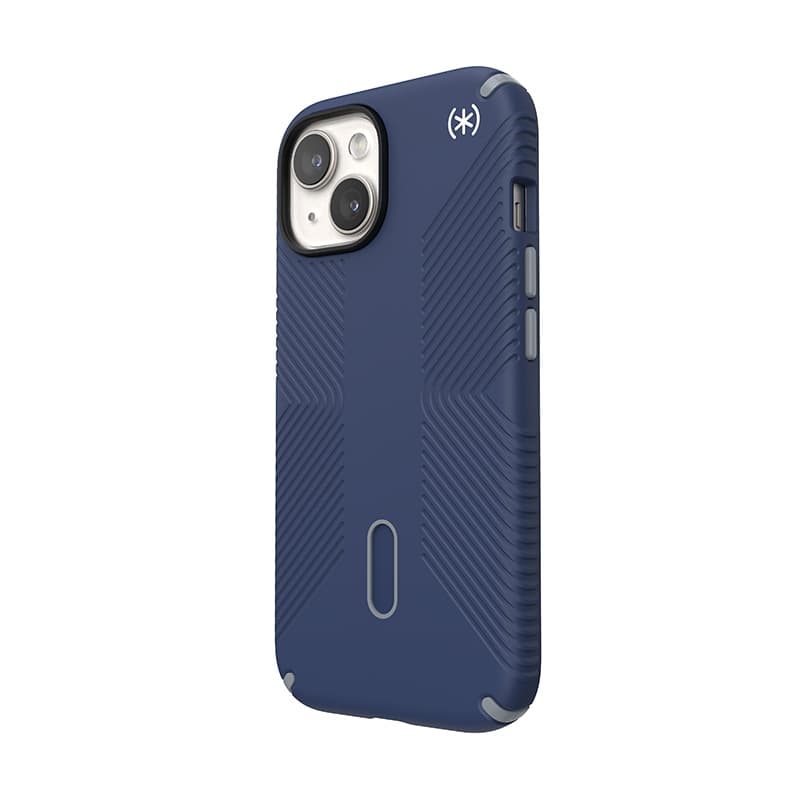 Speck Presidio2 Grip ClickLock & MagSafe - iPhone 17e / 16e / 15 / 14 / 13 Case (Coastal Blue / Dust Gray / White) 7