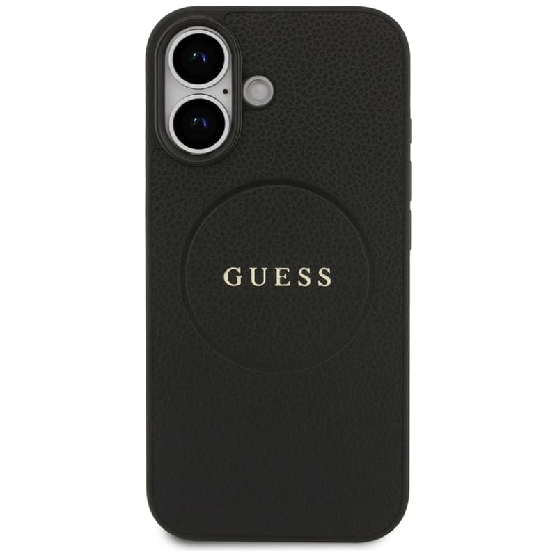 Guess Grained Ring MagSafe - Case iPhone 17 (black) 3