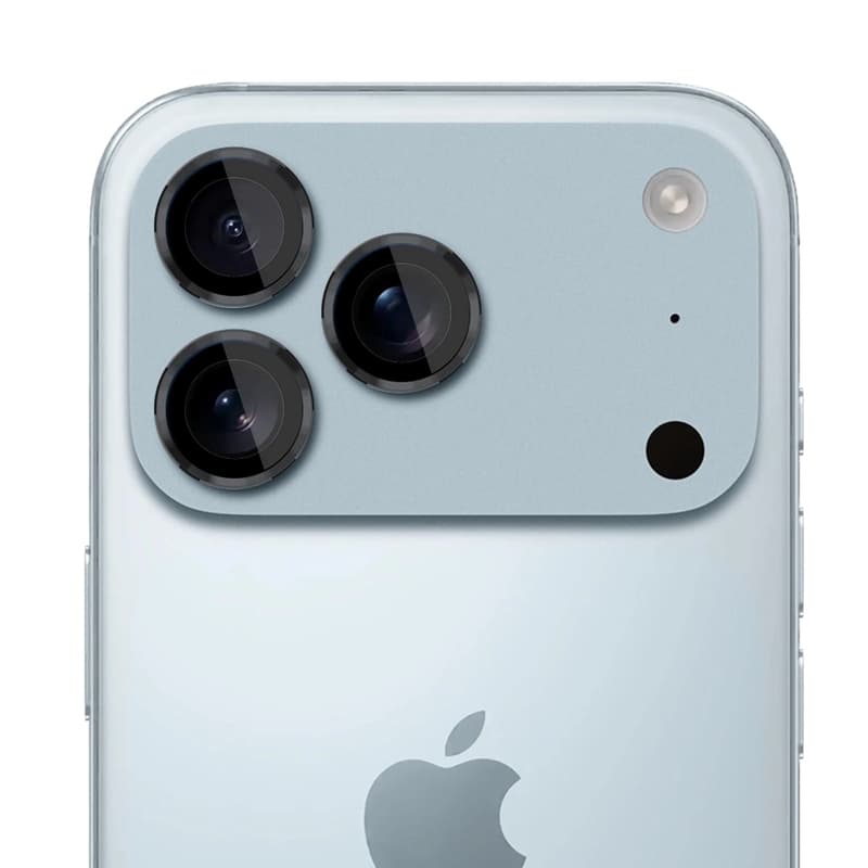 3mk Lens Protection Pro - Camera Lens Glass for iPhone 17 Pro / iPhone 17 Pro Max (Black) 3