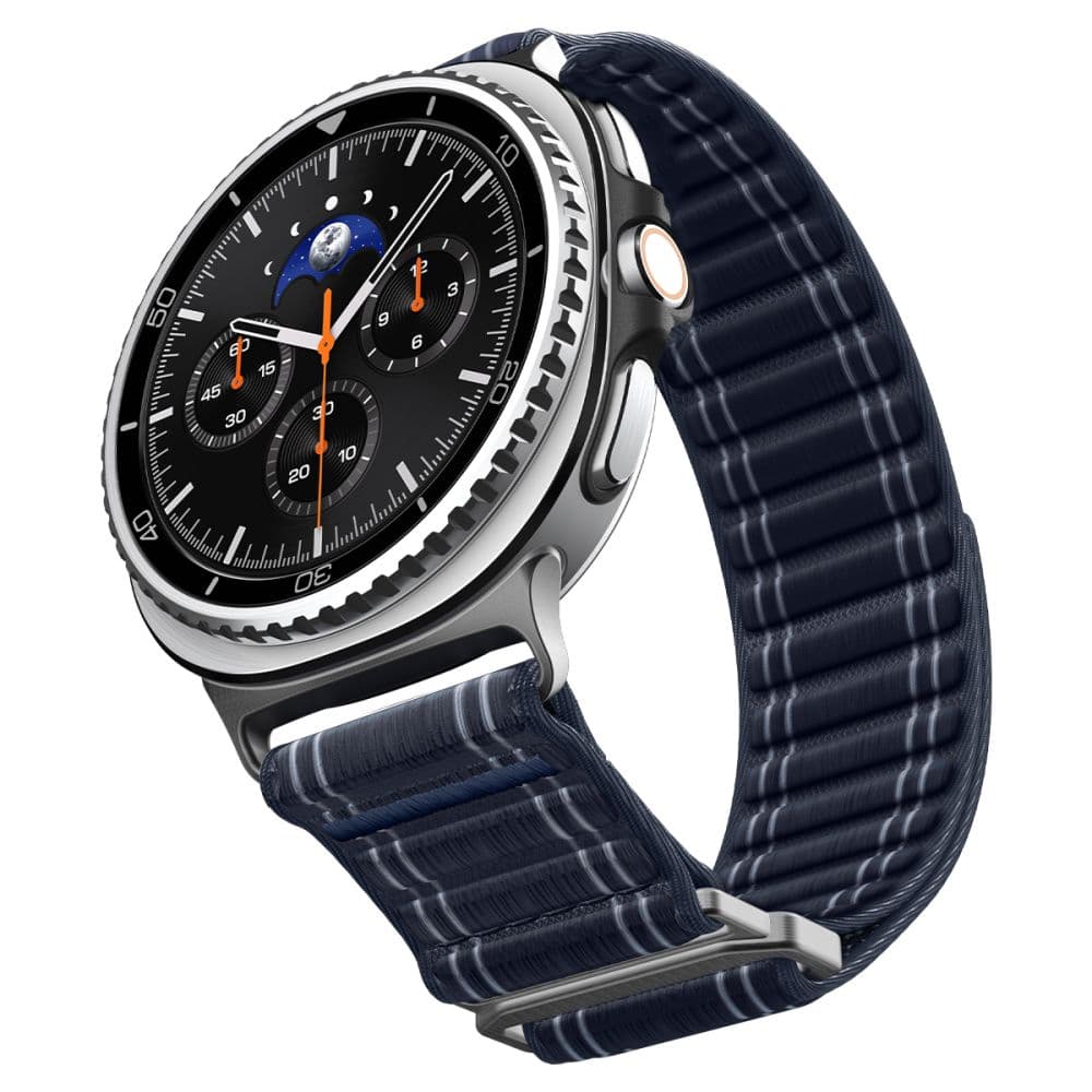 Spigen WBF0 Band - Strap for Samsung Galaxy Watch 8 / 8 Classic 40 / 44 / 46 mm (Navy) 5