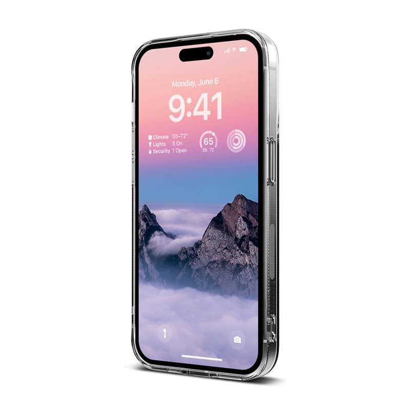 Crong Crystal Slim Cover - iPhone 14 Pro Max Case (Clear) 3