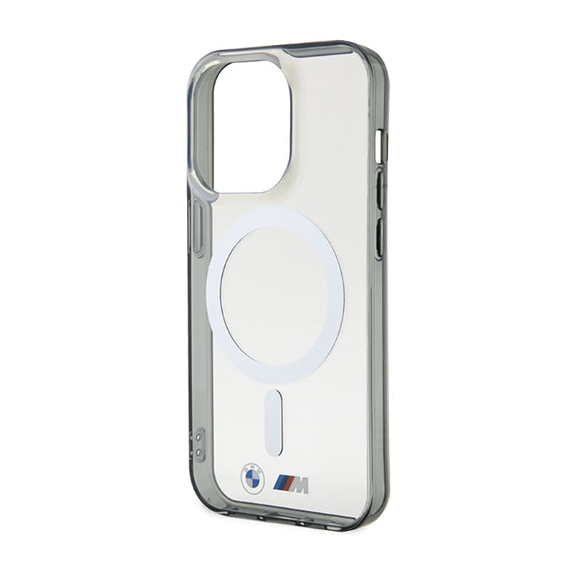 BMW Silver Ring MagSafe - Case for iPhone 14 Pro Max (Transparent) 6