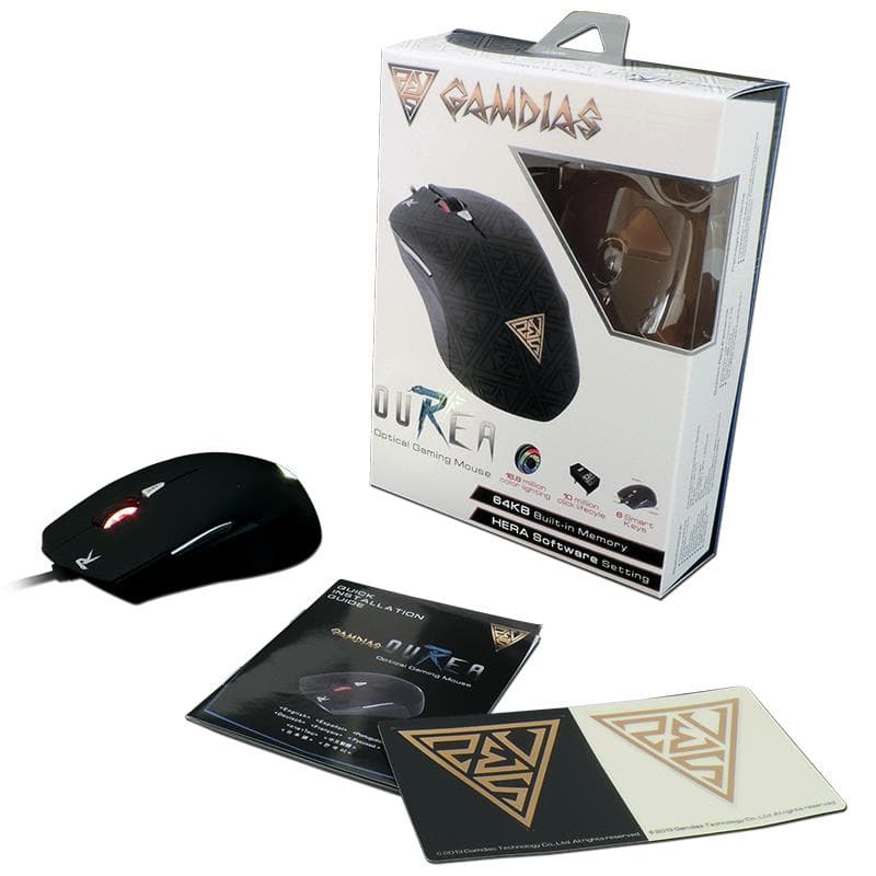 Gamdias Ourea Optical Mouse (2500 DPI) 6