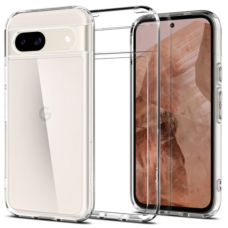 Spigen Ultra Hybrid - Case for Google Pixel 8A (Transparent) 2