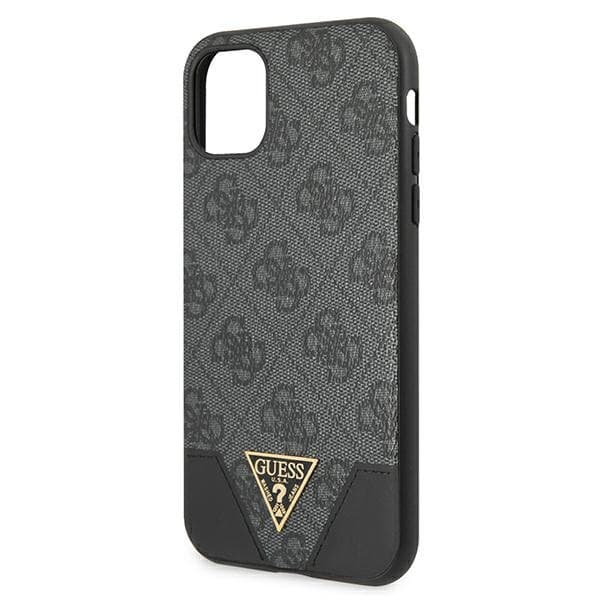 Guess 4G Triangle Collection - Cover iPhone 11 (Grey) 3