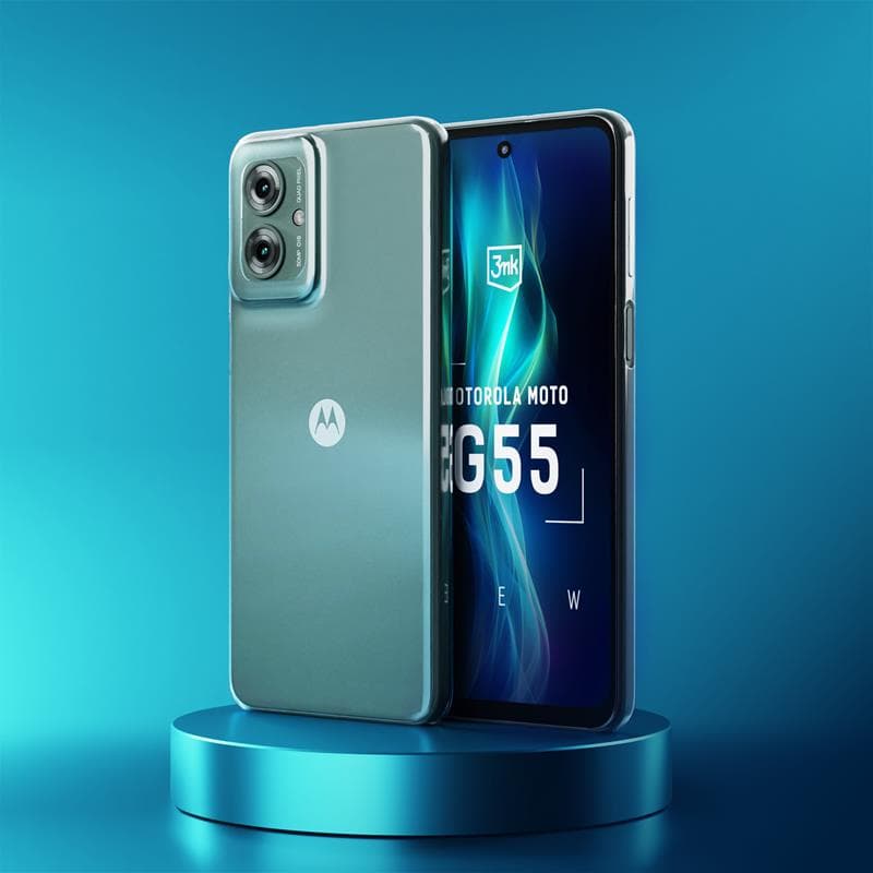3mk Clear Case - Case for Motorola Moto G55 5G (Transparent) 4