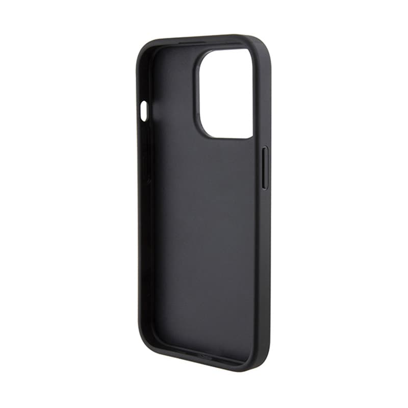 Ferrari Perforated Waves Metal Logo - iPhone 15 Pro Case (black) 7