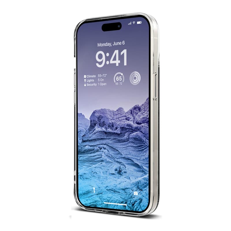 Crong Crystal Slim Cover - iPhone 15 Plus Case (Clear) 2
