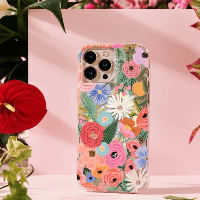 Rifle Paper Clear MagSafe - Case for iPhone 14 Pro Max (Garden Party Blush) 5