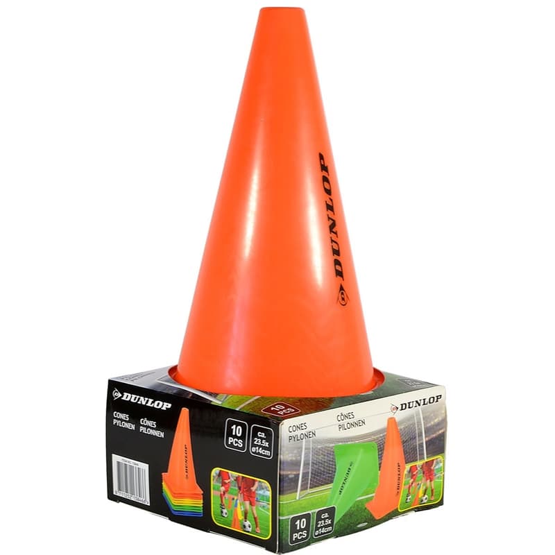 Dunlop - Set of training cones 10 pcs. 3