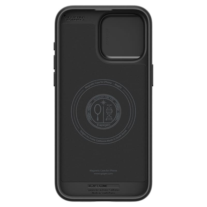 Spigen Optik Armor Mag MagSafe - Case for iPhone 15 Pro (Black) 5