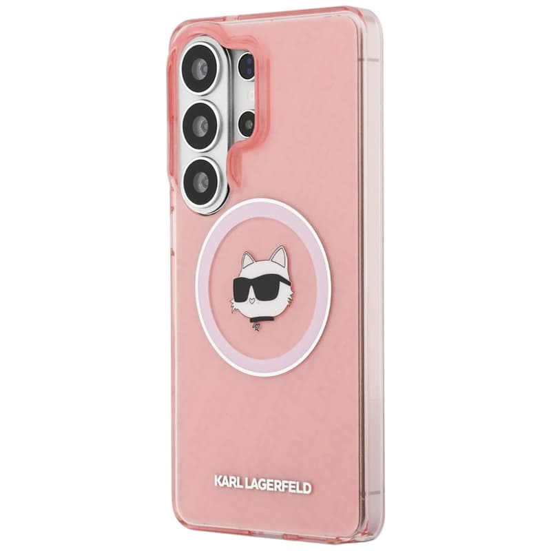Karl Lagerfeld IML Repeated Choupette MagSafe - Samsung Galaxy S26 Ultra Case (Pink) 2