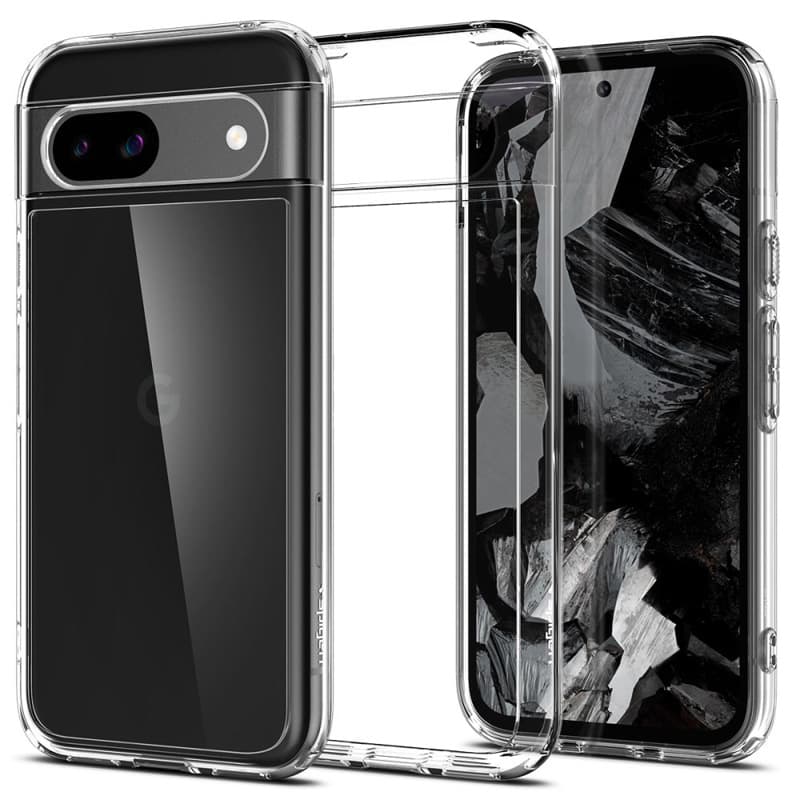 Spigen Ultra Hybrid - Case for Google Pixel 8A (Transparent) 3