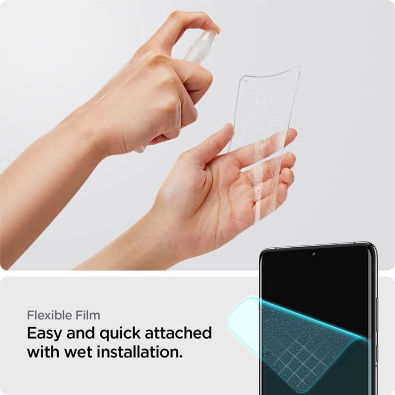 Spigen Neo Flex 2-Pack - Protective film 2 pcs for OnePlus 12 (Transparent) 7