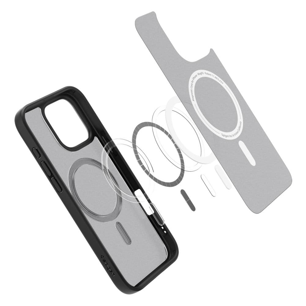 Spigen Ultra Hybrid Mag MagSafe - Case for iPhone 16 Pro (Frost Black) 5