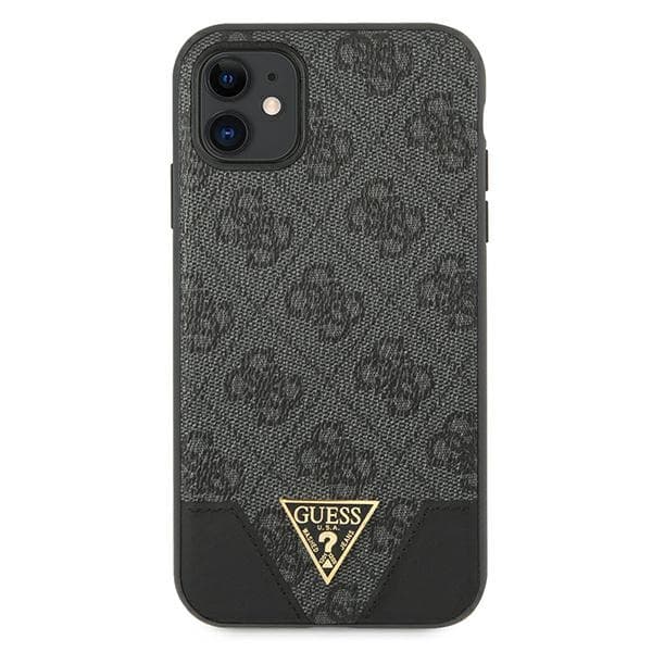Guess 4G Triangle Collection - Cover iPhone 11 (Grey) 4