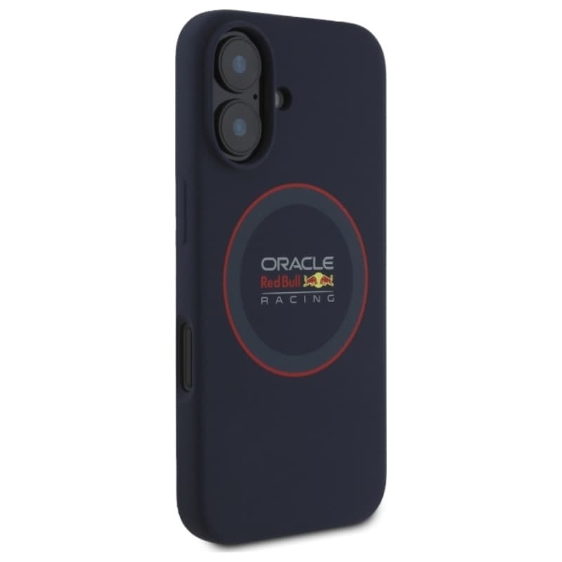 Red Bull Silicone Red Ring MagSafe - iPhone 16 Plus Case (Navy Blue) 4